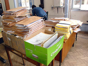 Arquivos de processos da Procuradoria Geral - Foto: Jeferson Hermida