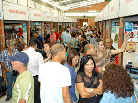 Bom pblico na inaugurao. Foto: Marco Esteves