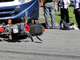 Acidentes com moto so uma constante - Foto de arquivo