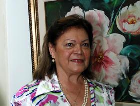Presidente de Honra da Soarte, Nicole Sidi - Foto: Jefferson Hermida