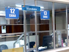 Tesouraria foi revirada - Foto: Portal Terê/G1