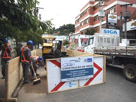 Obra da CEG - Foto de arquivo