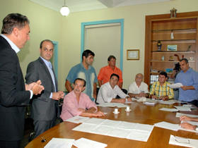 Reunião com a CEG - Foto: Jeferson Hermida