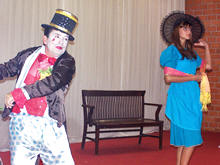 Oficina de Teatro do Centro Cultural FESO Pro Arte de interpretou a pea "Lamour tojours l'amour" - Foto: Karlany Soares
