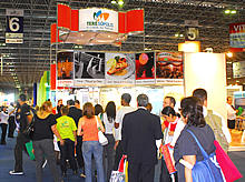 Estande de Terespolis faz sucesso na maior Feira de Turismo da Amrica Latina - Foto: Roberto Ferreira