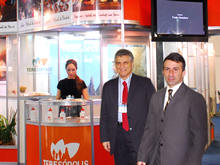 Prefeito Jorge Mario e Secretrio de Turismo, Michel Al Odeh prestigiam a Feira de Turismo - Foto: Roberto Ferreira
