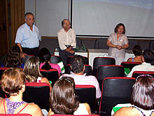 Recepo para os estudantes e pais - Foto: Karlany Soares