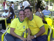 Casal Ana Paula e Alex - Foto: Roberto Ferreira