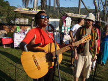 A cantora e repentista Wanda Pinheiro - Foto: Cludio Furtado