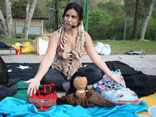 Adalgisa de Carvalho, coordenadora do projeto - Foto: Cludio Furtado