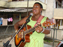 A cantora e repentista Wanda Pinheiro - Foto: Gergia Jahara