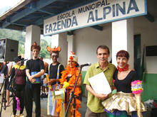 Secretrio de Cultura, Wanderley Peres, foi homenageado pelo Grupo S.A.R.A. - Foto: Cludio Furtado