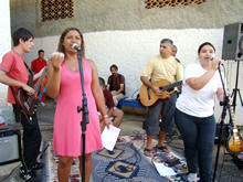 A banda Sobretudo agradou em cheio com um repertrio de forr de raiz - Foto: Cludio Furtado