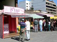 Trs opes de estandes estiveram expostos - Foto: Marco Esteves