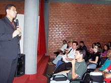 Para familiarizar os novos estudantes com a vida acadmica, o UNIFESO promoveu a Recepo ao Estudante em Ingresso - Foto: UNIFESO