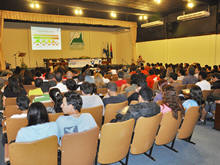 Atividades como minicursos, oficinas, maratonas, palestras, mesas-redondas, apresentao de psteres e at uma gincana foram grandes atrativos do evento - Foto: Luis Filippe Ullmann/UNIFESO