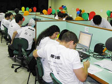 Maratona de Programao em 2009 - Foto: Arquivo UNIFESO