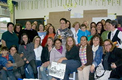 Secretria Norma Suely e as alunas do Projeto Mulher Rural - Foto: Divulgao