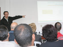 Sec. Adriano Guedes fala sobre as demandas - Foto: Roberto Ferreira