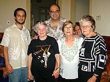 O Historiador Marcos Lopes, o Subsecretrio de Cultura, Ronaldo Fialho, a Autora Nilza de Oliveira, a Chefe do Patrimnio Histrico Artstico e Cultural, Regina Rebello, e a Historiadora Helena Turl - Foto: Cludio Furtado