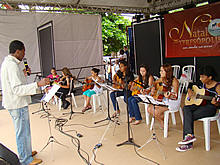 Alunos do Curso de violo - Foto: Cludio Furtado