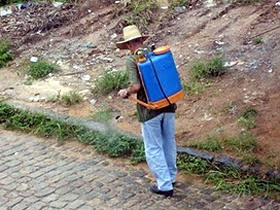 Capina química - foto ilustrativa