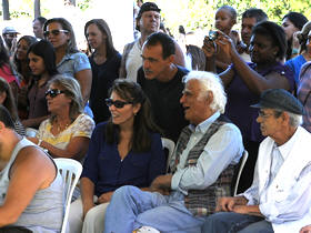 Ziraldo visitou o Mirante da Granja Guarani - Foto: Roberto Ferreira