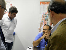Prefeito foi à UPA Teresópolis - Foto: Marco Esteves