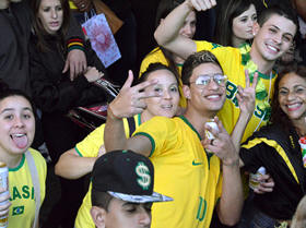 Torcida de Teresópolis - Foto: Jeferson Hermida