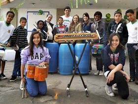 Banda Reciclarte - Foto: Ramon Pózes