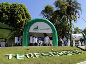 Evento Em dia com a sade - Foto: Jeferson Hermida