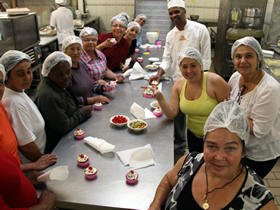 Alunas do projeto ‘Tardes de Sabedoria’ - Foto: Vanusa Lima
