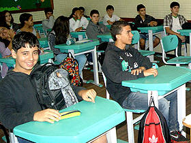 Alunos de Terespolis - Foto de arquivo