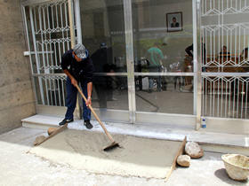 Rampas no Centro da Várzea - Foto: Vanusa Lima