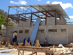 Obras do Centro de Hemodilise de Terespolis - Foto: Jeferson Hermida