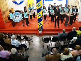 Banda do CEROM = Foto: Marcelo Ferreira