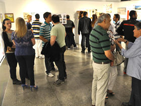 Grande público apreciou a exposição - Foto: Unifeso
