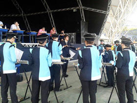 A Corporao Musical Roger Malhardes se apresenta em Barra Mansa - Foto: Divulgao