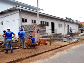 Obras do Centro de Hemodiálise - Foto: Roberto Ferreira
