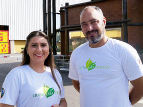 Leverci Silveira Filho e Karina Bruno do Instituo Chico Mendes - Foto: Marcelo Ferreira