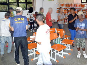 Atividade do Grupo Saber Viver - Foto: Jeferson Hermida