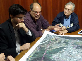 Reunião entre representantes da Prefeitura e da empresa francesa - Foto: SecTur