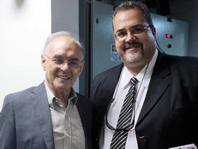 Secretários Arolde de Oliveira e Marcus Vinícius (Marcão) - Foto: PMT
