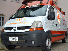 Ambulância recuperada - Foto: AsCom PMT