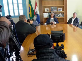 Tricano reúne a imprensa e faz balanço - Foto: PMT