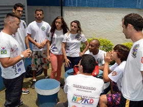 Professor de Taekwondo, Bruno Zagari - Foto: PMT