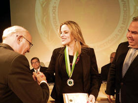 Estudante Cristina Espindola, do curso de Medicina do UNIFESO - Foto: Unifeso
