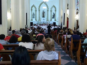 Coral e da Orquestra da Primeira Igreja Batista de Teresópolis - Foto: PMT