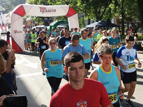 Largada da corrida no Parque Regadas - foto: AsCom PMT