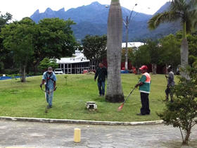 Praa Juscelino Kubitschek, a da Casa de Cultura - Foto: AsCom PMT